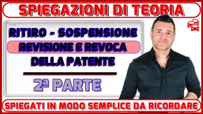 Revoca patente: le conseguenze e i rischi di perdere la libert&agrave; di guida