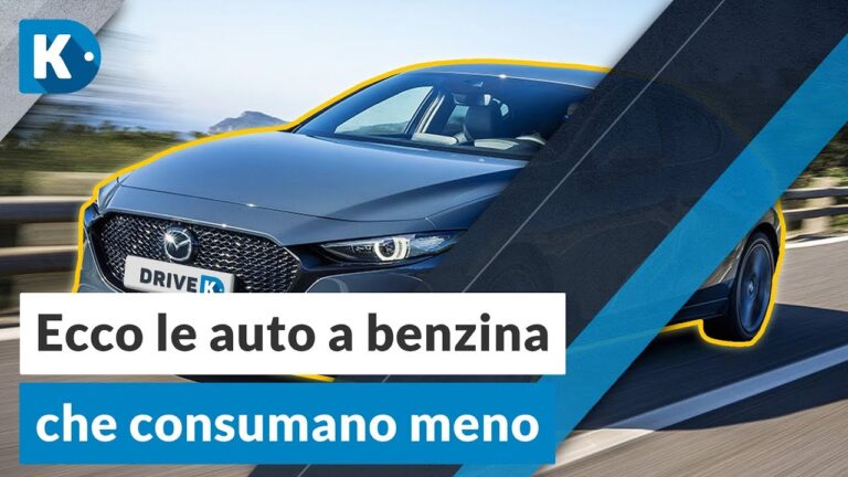 Scopri le 5 Macchine Sorprendenti che Consumano Poco Benzina!