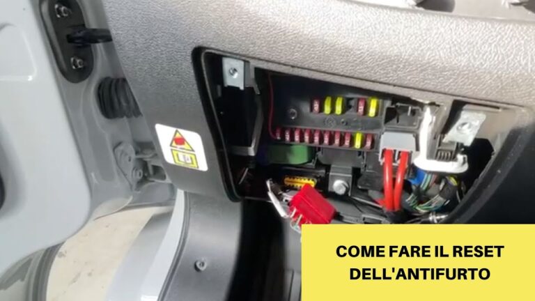 Svelato il segreto: come resettare l’antifurto dell’auto in pochi passaggi!