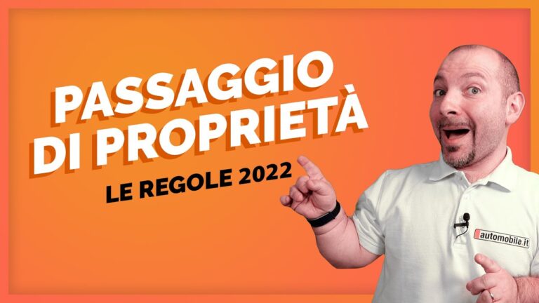 Cambio di proprietà auto: documenti indispensabili e tempistiche