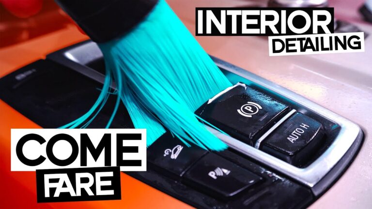 Segreti per una macchina splendente: scopri come pulire l’interno in modo rapido e efficace!