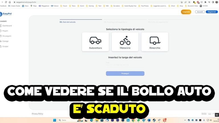 Bollo scaduto? Scopri come verificare in pochi passi!