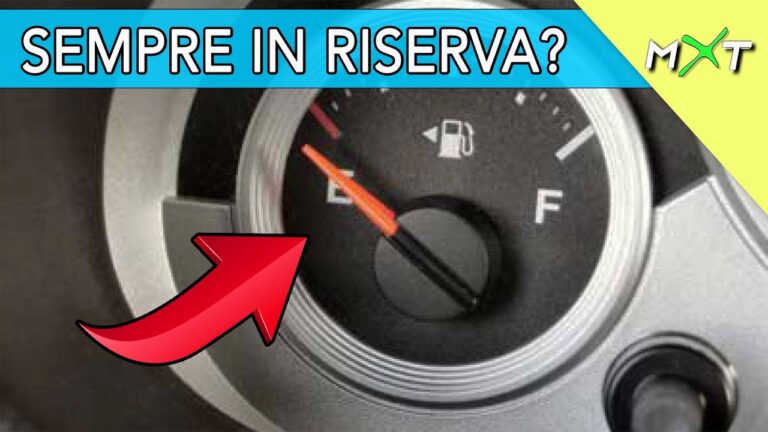 Macchina in riserva: il pericolo nascosto che rovina il tuo veicolo!