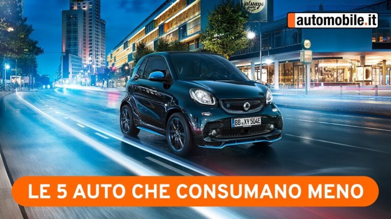 Scopri le auto eco-friendly: il segreto delle automobili che consumano meno