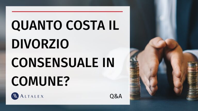 Quanto costa divorziare in comune: scopri i costi nascosti e risparmia