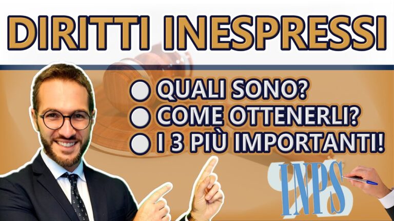 I diritti inespressi INPS: a chi devono essere riconosciuti?