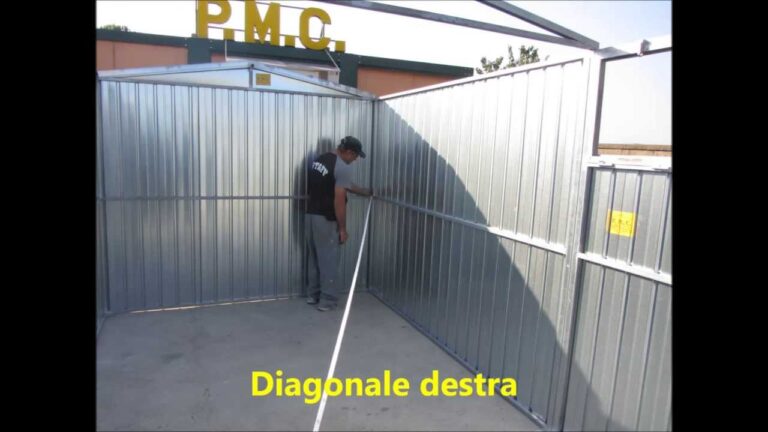 La praticit&agrave; del box in lamiera 6×3: ottimizza lo spazio con stile.