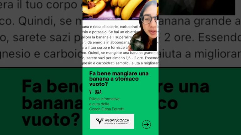 Scopri come la banana riscalda lo stomaco e migliorala digestione!