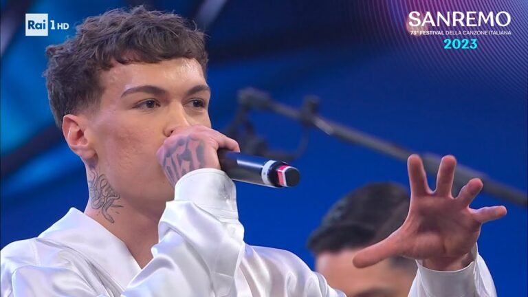 Blanco a Sanremo: il sorprendente piazzamento che ha fatto la differenza!