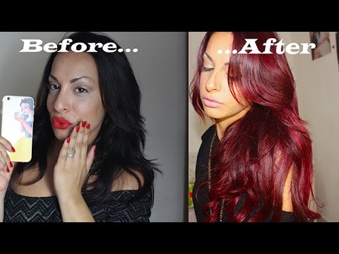 Come ottenere una tinta rossa vibrante su capelli scuri senza decolorazione: i segreti rivelati!