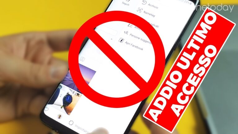 Ecco come eliminare l’accesso su Instagram in pochi passaggi!