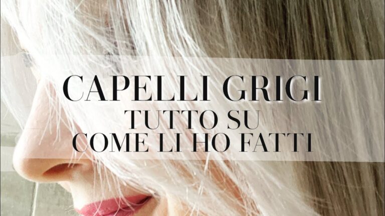 Capelli grigi trendy: osa con meches colorate!
