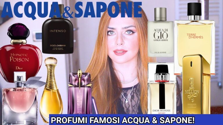 I profumi di acqua e sapone: una fragranza originale per ogni occasione!