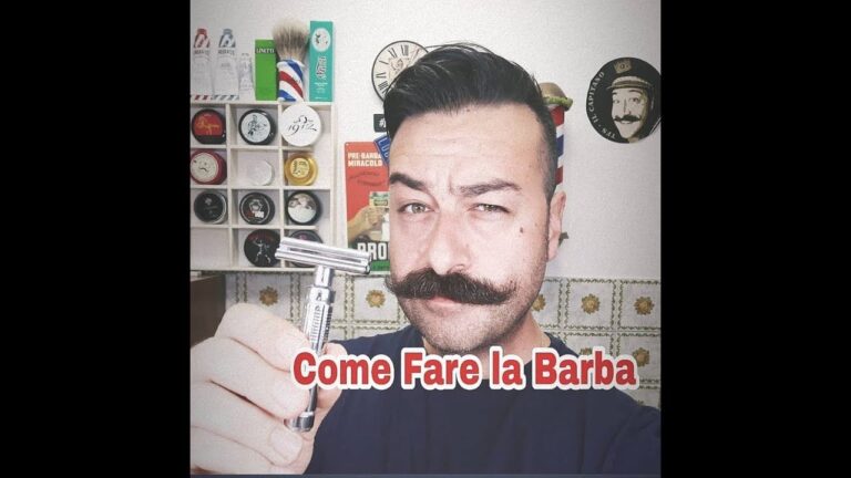 Barba impeccabile in 5 minuti: il segreto per una rasatura perfetta con la lametta