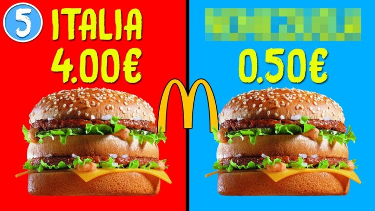 Il sorprendente costo dei panini McDonald’s: una rivelazione sconvolgente!