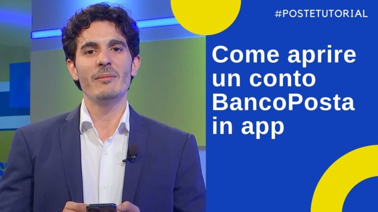 Crea il tuo conto corrente postale in modo semplice: ecco come!