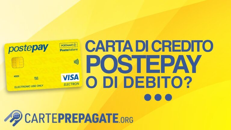 Postepay Evolution: la carta di credito/debito che rivoluziona il modo di pagare