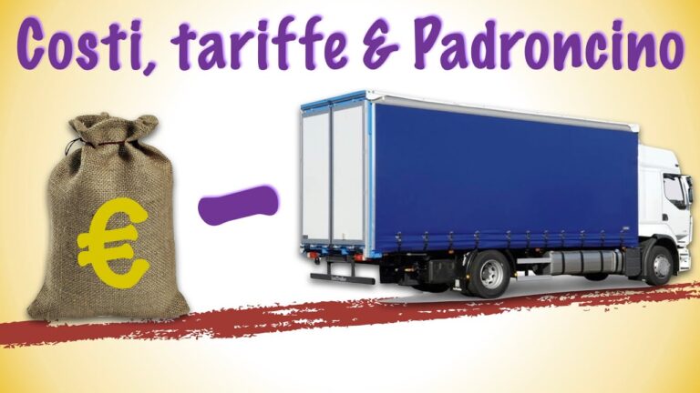 Svelate le tariffe trasporto merci conto terzi: scopri come risparmiare!