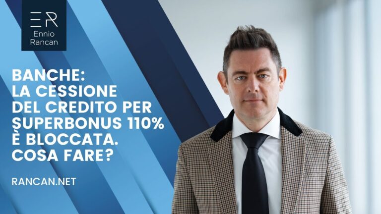 Bonus 110 bloccato dalle banche: come sbloccare il tuo denaro