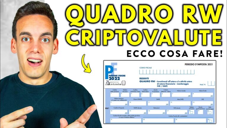 Quadro RW fac simile: scopri come compilare la dichiarazione dei redditi in modo veloce e preciso