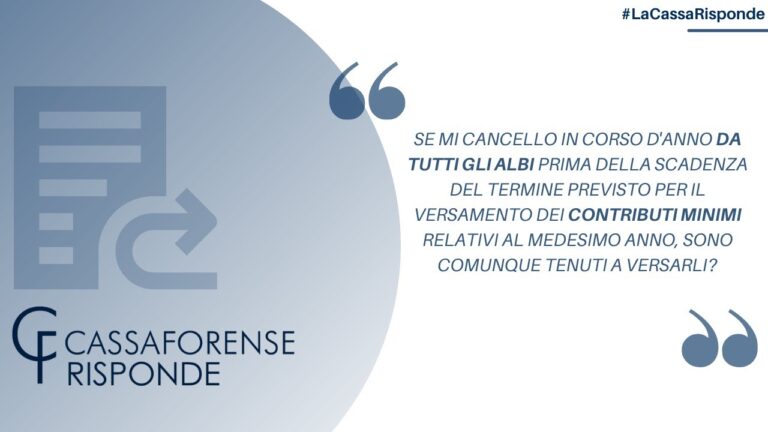 Cancellazione Cassa Forense: Recupero Contributi Versati in Vista della Restituzione