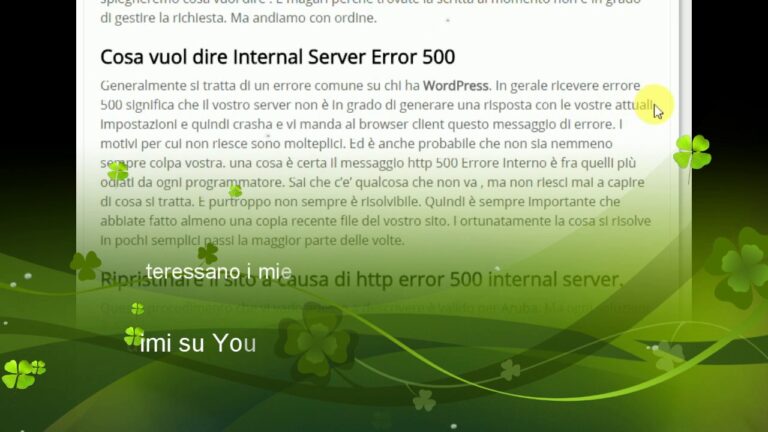 Errori interni server: l’Agenzia delle Entrate svela le cause
