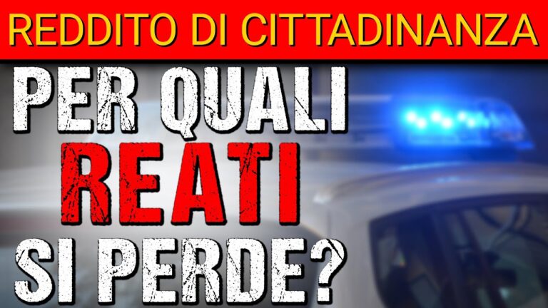 Sospensione reddito di cittadinanza: fine dei reati o colpo alla protezione sociale?