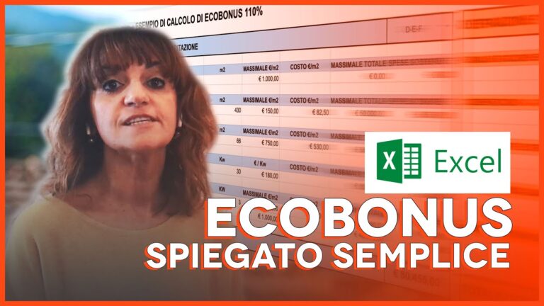 Foglio Excel Superbonus 110: Ottienilo gratuitamente per massimizzare i tuoi vantaggi