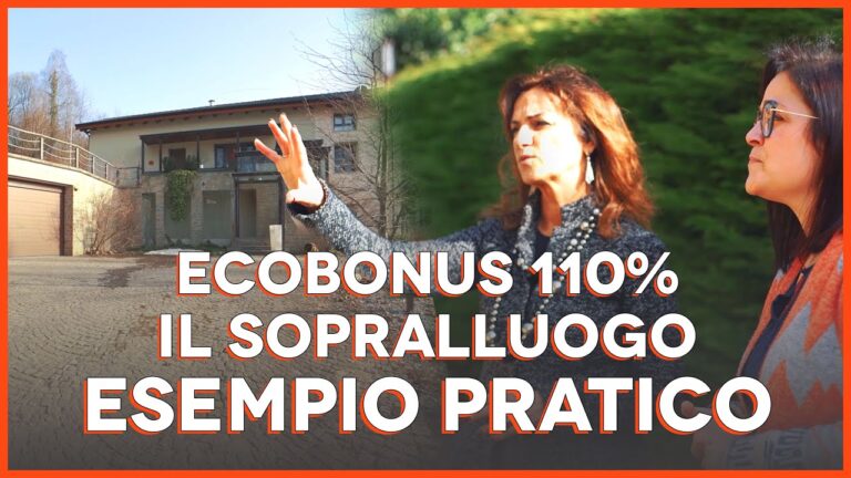 Il bonus 110%: l’esempio pratico per capire come funziona