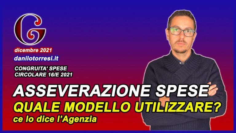 Congruità delle Spese: il Modello di Asseverazione che Cambierà Tutto