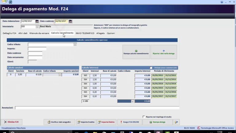 Compilare F24 Ravvedimento Operoso: La Guida Completa in 5 Passaggi!