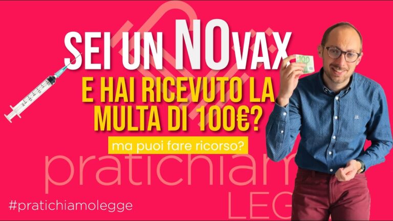 Scopri come pagare la multa per i non vaccinati: le modalità e le conseguenze