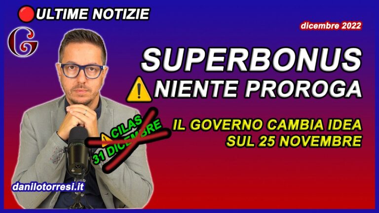 Scadenza prorogata al 25 novembre: tutto quello che devi sapere sul 110!
