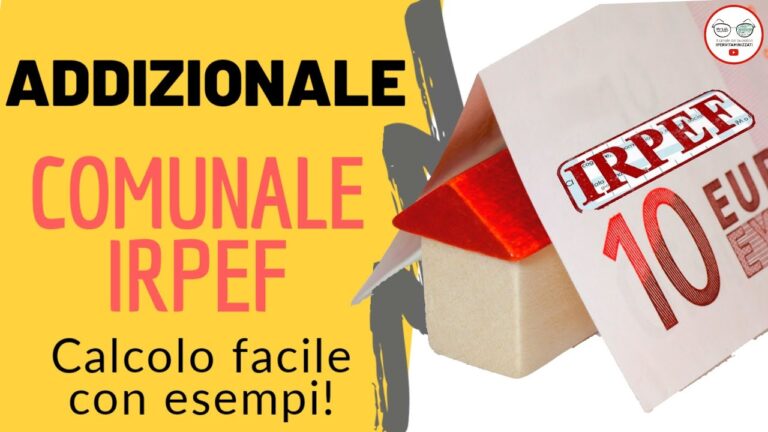 Svelato il segreto del calcolo dell’addizionale comunale: scopri come risparmiare!