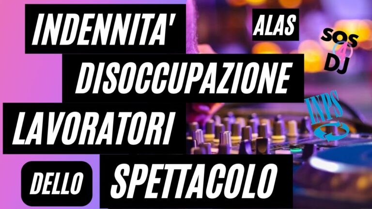 Naspi lavoratori dello spettacolo: la difficile lotta per la tutela dei professionisti dell’arte