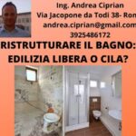 Ristrutturazione bagno: Detrazione fino al 50% senza CILA!