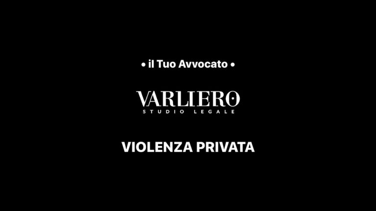 Denuncia per violenza privata: il tragico destino di chi osa resistere