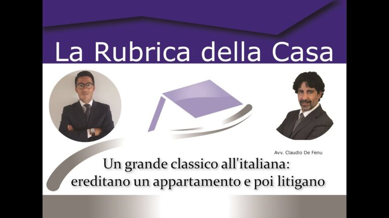 Eredità in bilico: la casa occupata da uno degli eredi svela segreti nascosti