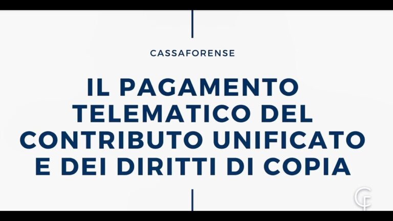 Costituzione parte civile: la marca da bollo che fa la differenza