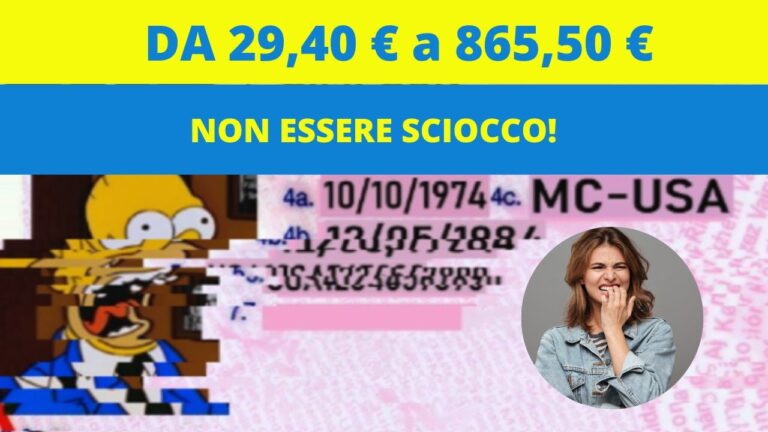 Guida senza patente: cosa fare se l’hai dimenticata?