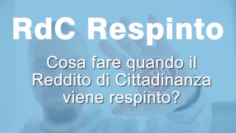 Domanda RDC respinta: scopri i motivi e come ottenere il tuo sostegno