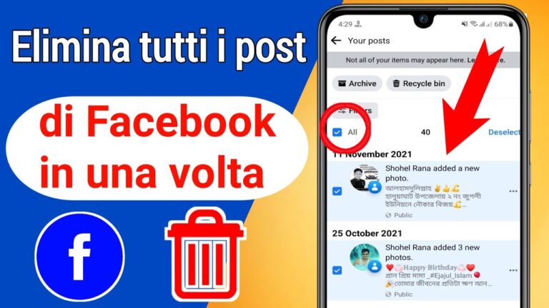 Eliminazione radicale dei post su Facebook: la guida completa