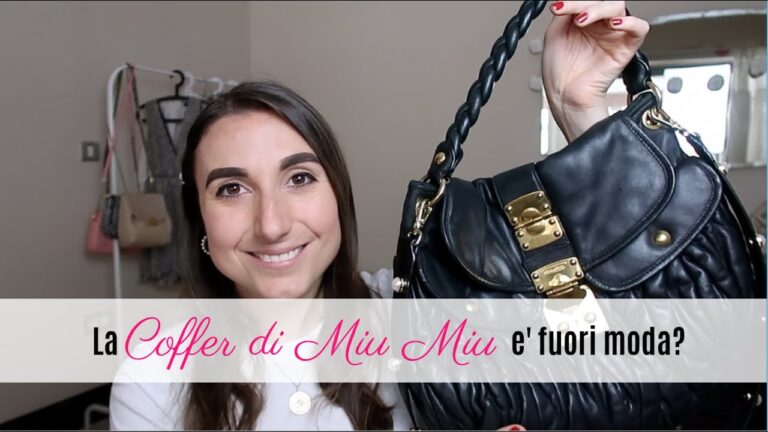 Scopri come riconoscere una borsa Miu Miu originale: 5 segreti da sapere!
