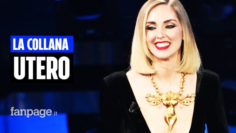 Orecchini Chiara Ferragni: il tocco glam che brilla a Sanremo