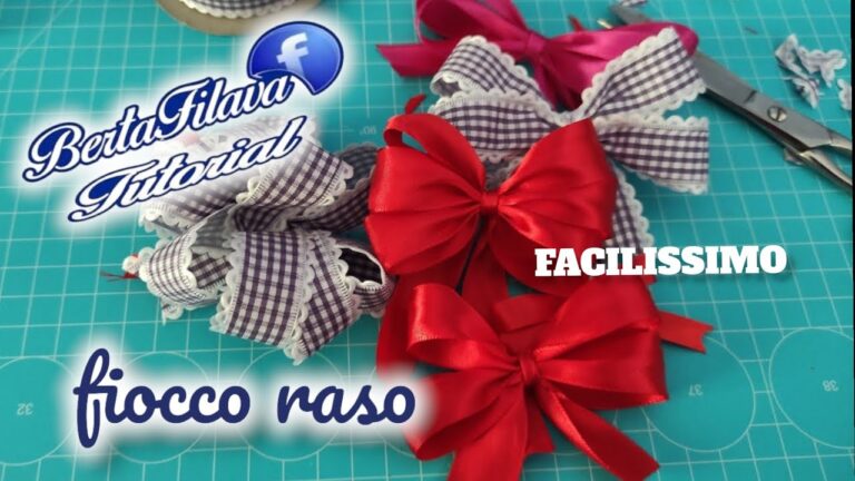 Il fiocco perfetto con il nastro di raso: scopri i segreti!