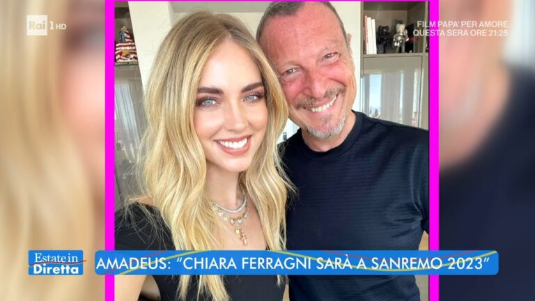 Chiara Ferragni sbaraglia Sanremo: l’atteso debutto della fashion influencer