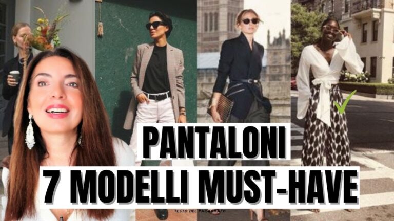 Il trend dei pantaloni in voga: scopri i must