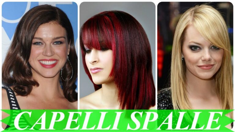 Il taglio di capelli sopra le spalle: la tendenza perfetta per un look fresco e alla moda!