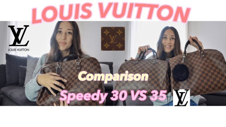 Il fascino senza tempo della Louis Vuitton Speedy 35/40: la borsa iconica che conquista ogni fashionista!