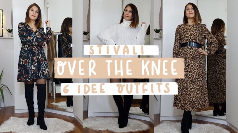 La moda autunnale incontra l’eleganza: Outfit irresistibile con stivali alti e vestito